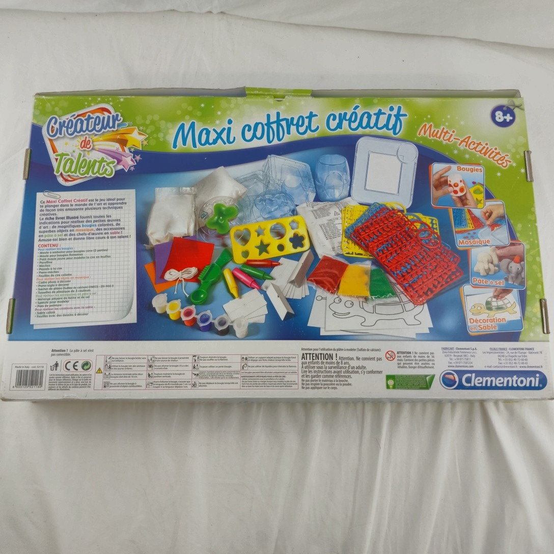 Maxi coffret créatif multi-activités - Bon état - Photo 2